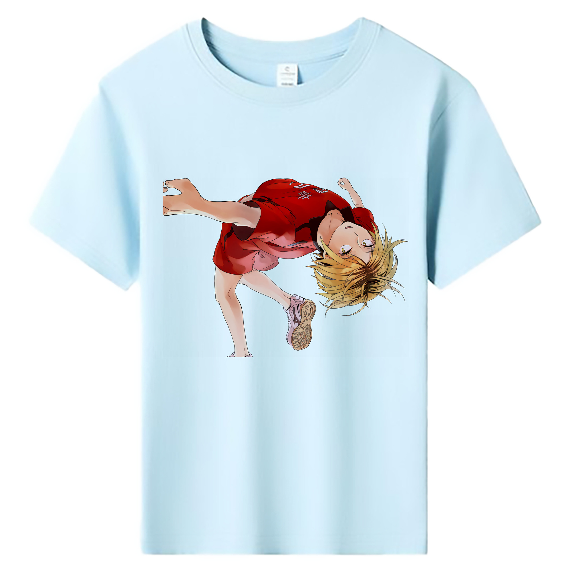 （画像用） ハイキュー!! Haikyu!! 綿100％キッズTシャツ（フロントプリント）